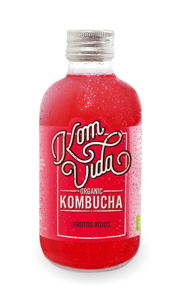 refrig komvida kombucha frutos rojos 250 ml