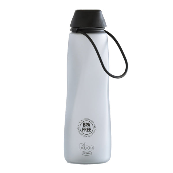 botella bbo tritan negro 700 ml irisana