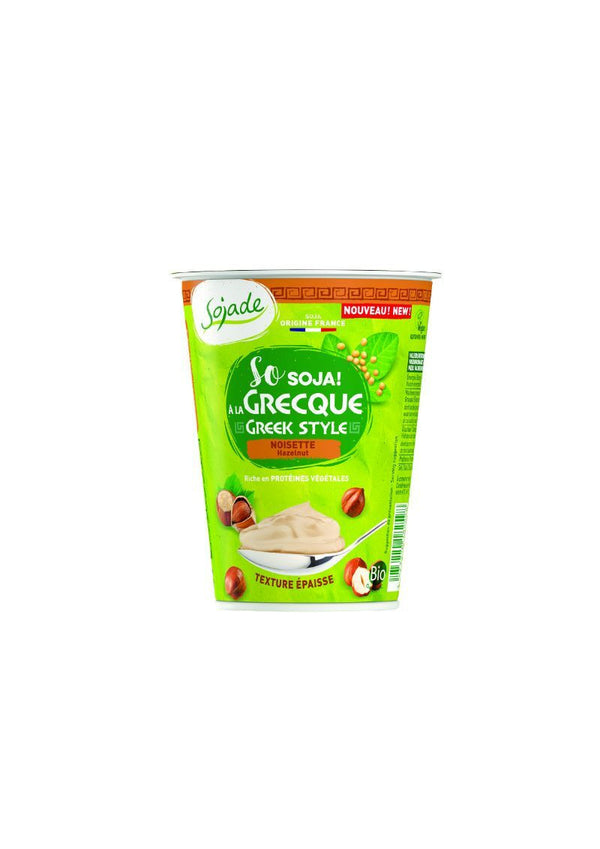 refrig yogur de soja estilo griego sabor avellanas bio 400 g