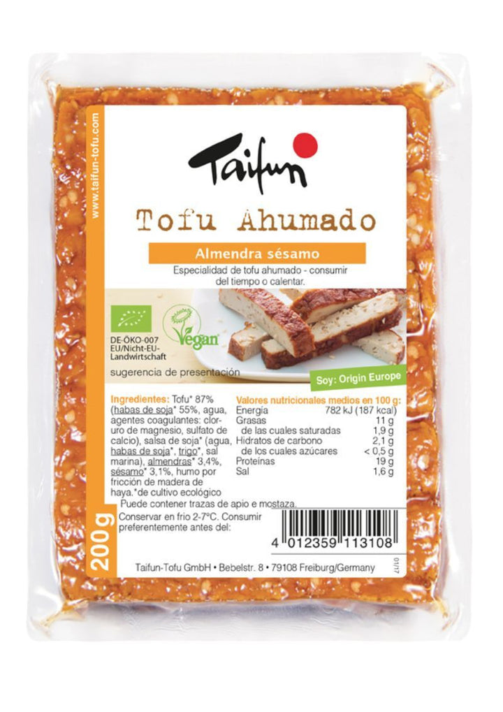 refrig tofu ahumado con almendra y s samo bio 200 g