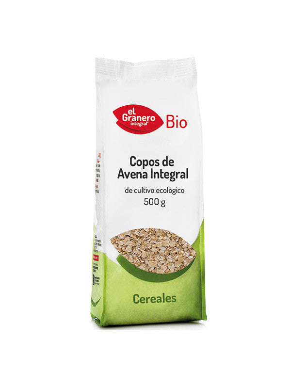 copos de avena integral bio 500 g