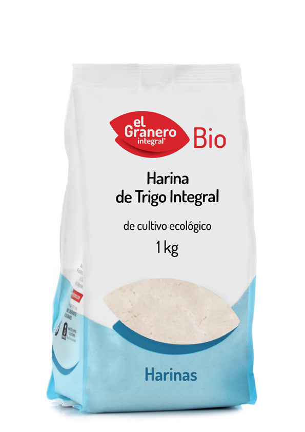 harina de trigo integral bio 1 kg