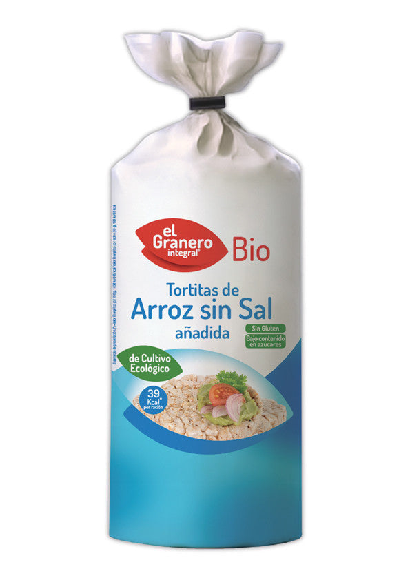 tortitas de arroz sin sal a adida bio 115 g