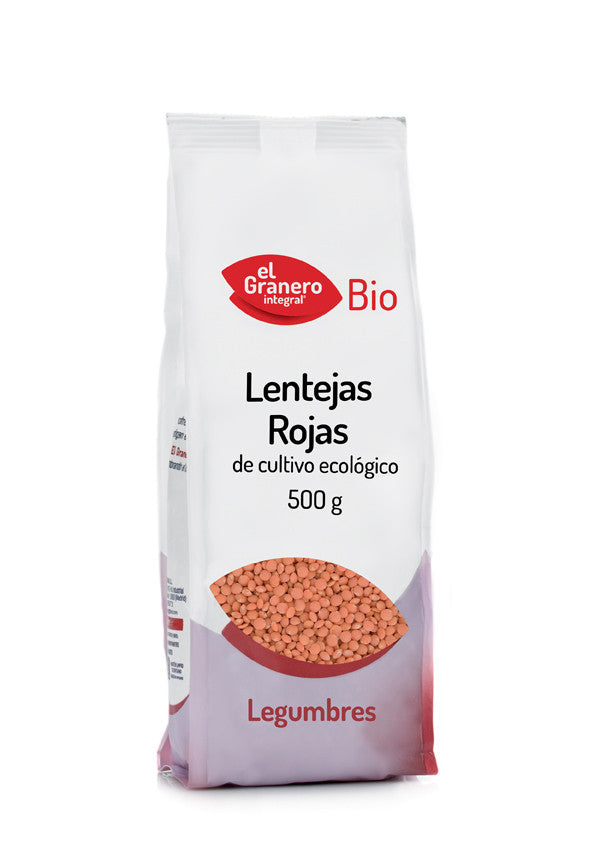 lentejas rojas bio 500 g