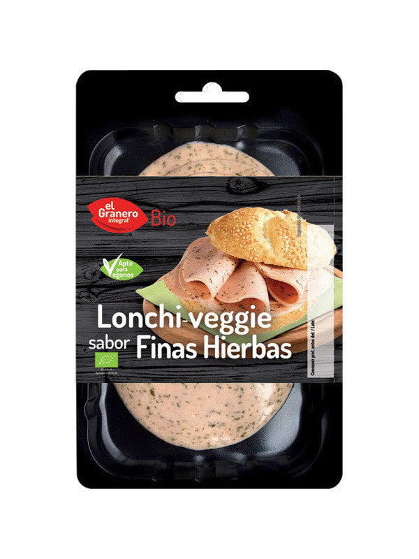 refrig lonchas veganas sabor finas hierbas bio 100 g el granero