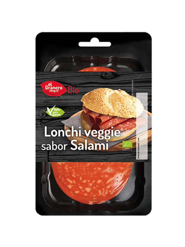 refrig lonchas veganas sabor salami bio 100 g el granero