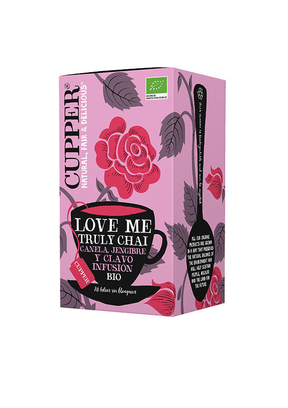 infusion love me truly chai bio 20 bolsas