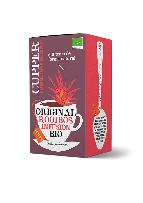 infusion original rooibos bio 20 bolsas