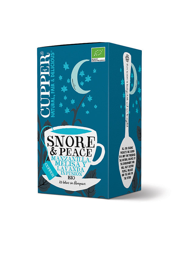 infusion snore y peace bio 20 bolsas