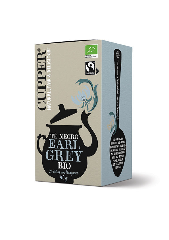 infusion te negro earl grey bio 20 bolsas