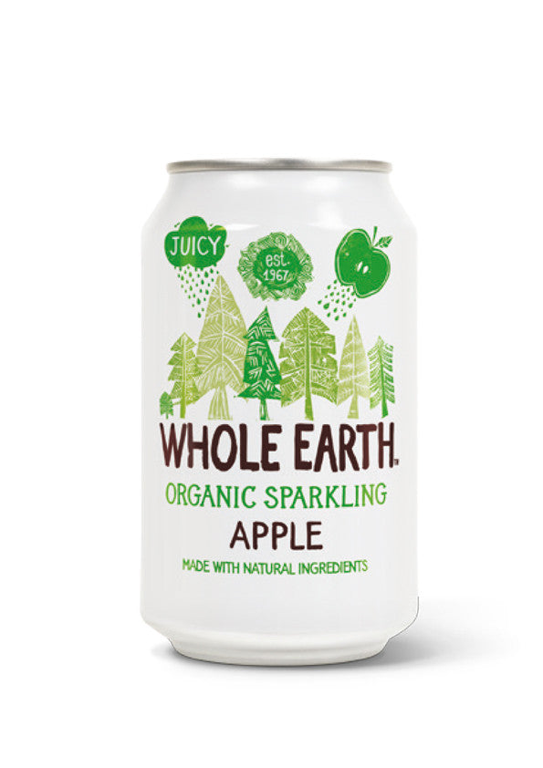 refresco de manzana bio 330 ml whole earth