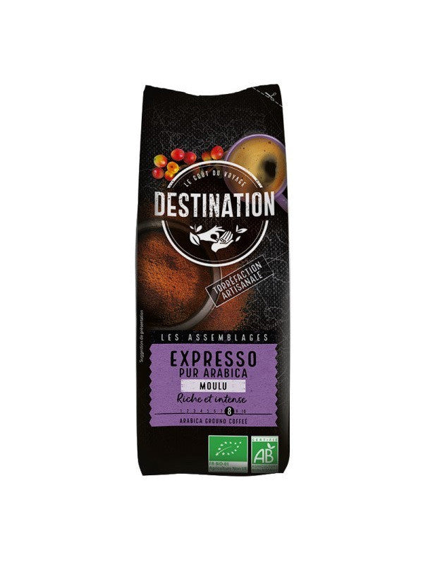 cafe molido seleccion 100 arabica bio 250 g