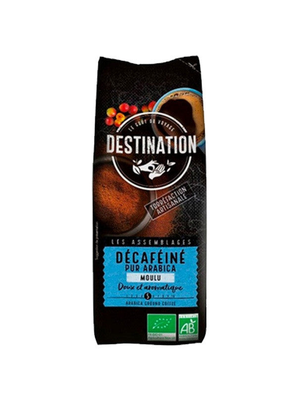 cafe molido descafeinado suave 100 arabica bio 250 g