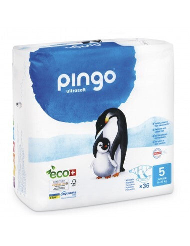 pa ales ecol gicos pingo talla 5 junior 36und