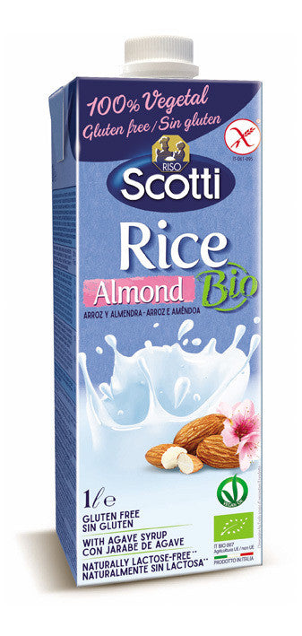 scotti bebida bio arroz y almendra 1l