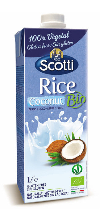 scotti bebida bio arroz y coco 1l