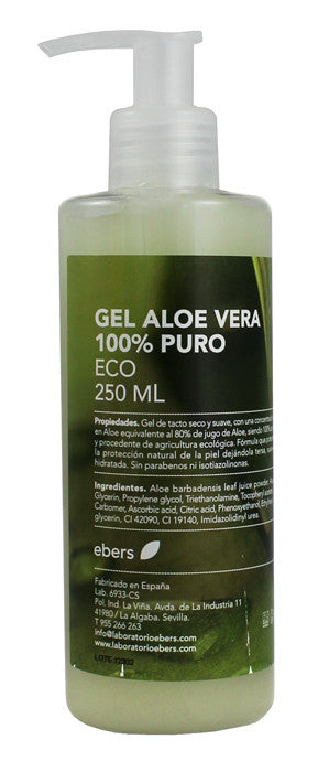 gel aloe vera 100 puro eco 250ml dosif