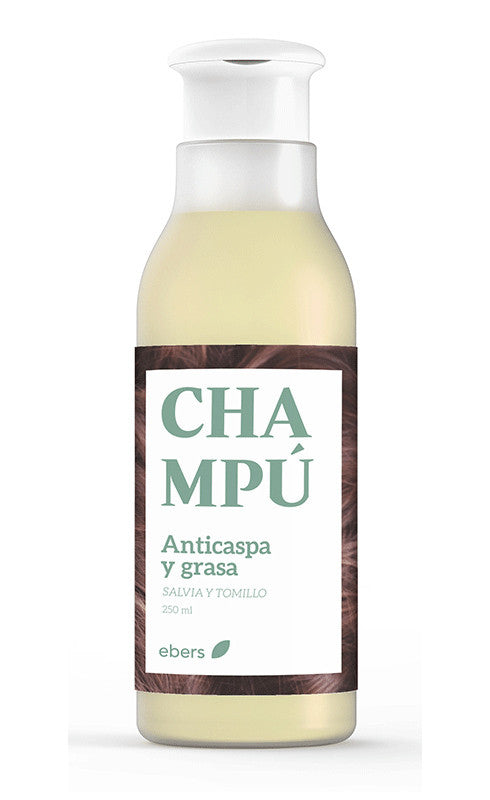 champu anticaspa y grasa salvia y tomillo 250ml