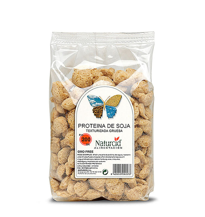 proteina de soja texturizada gruesa 200 gr