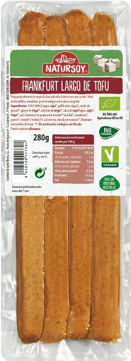 refrig frankfurt de tofu largo 280 g natursoy