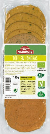 refrig tofu en lonchas bio 150 g natursoy