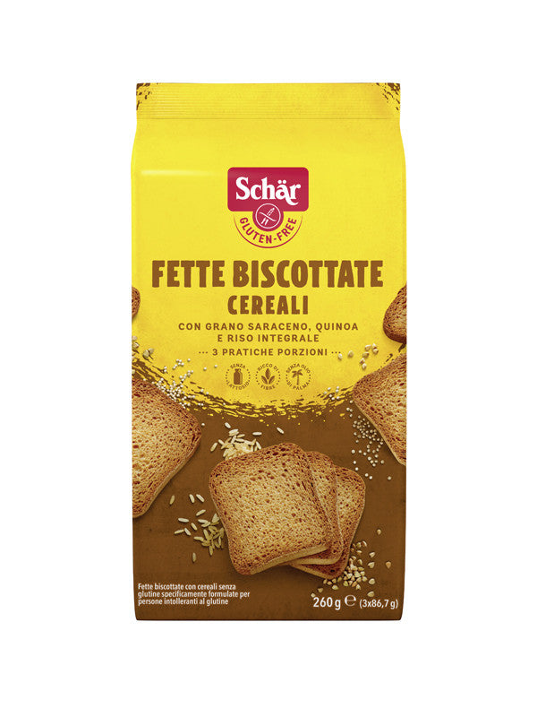 biscotes con cereales fette biscottate ai cereali 260g schar