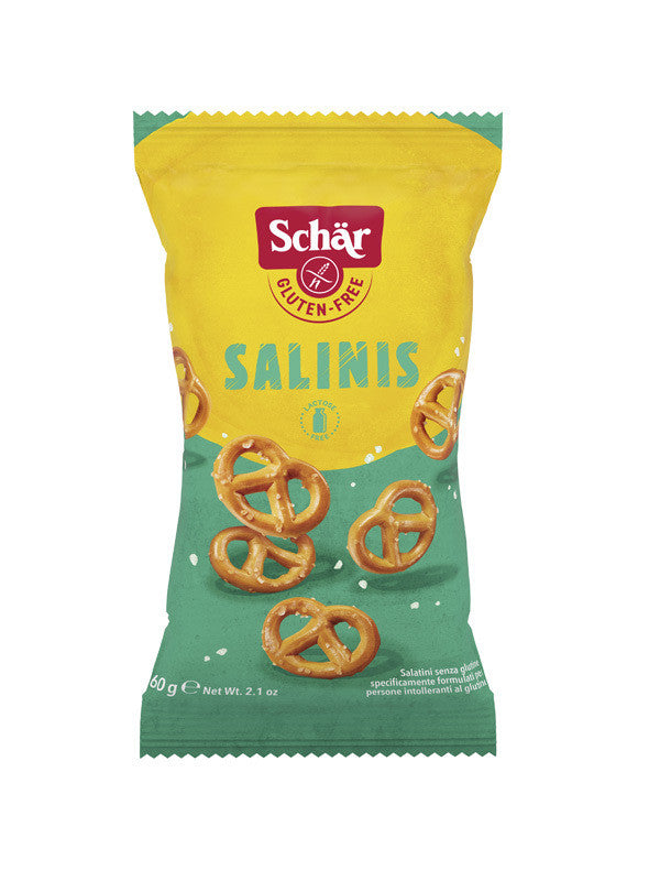 pretzels con sal salinis 60g schar