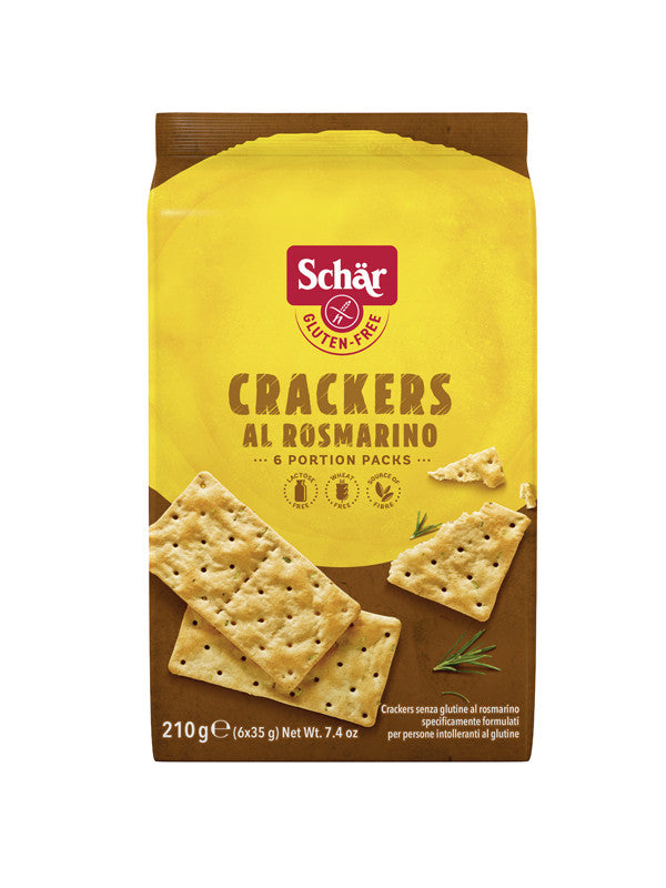 crackers al rosmarino 210g schar