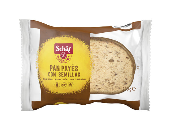 pan payes con semillas 250g schar