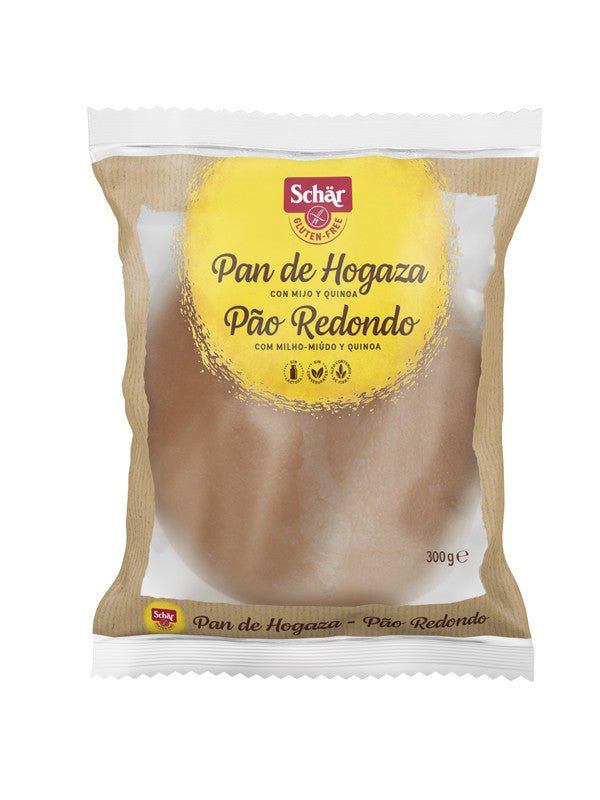 pan de hogaza pao redondo 300g schar