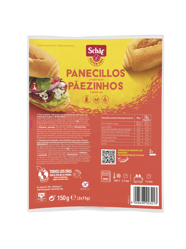 panecillos 150g schar