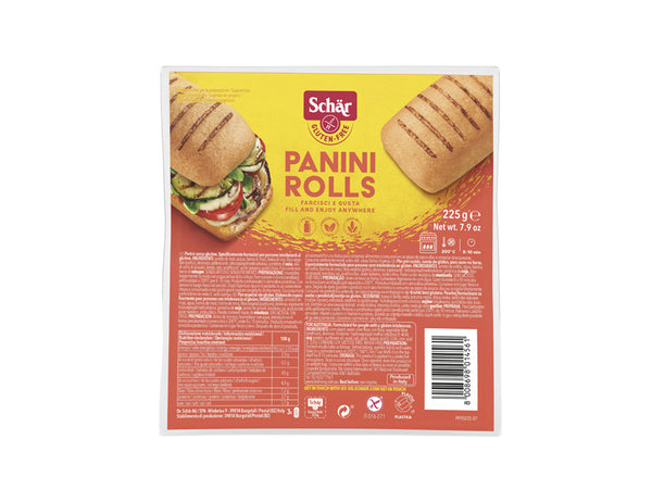 panini rolls 225g schar