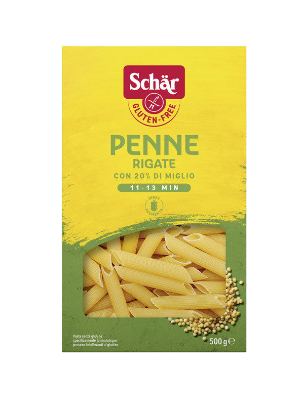 pasta penne rigate 500g schar