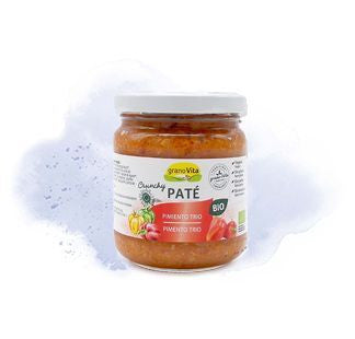 pate crunchy y pimiento trio bio 175g