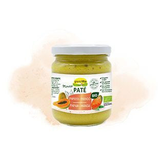 pate mousse papaya mango bio 175g