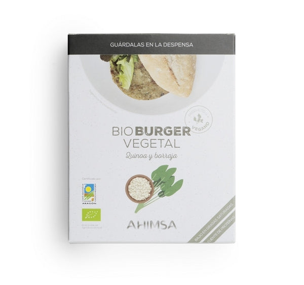 hamburguesa vegetal avena quinoa y verduras bio ld 160 g