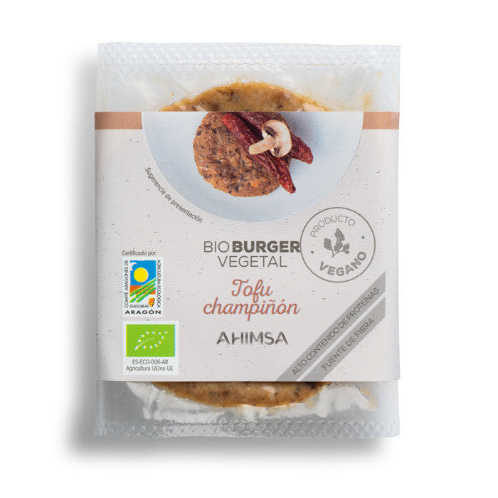 refrig hamburguesa vegetal bio tofu champi on 160g