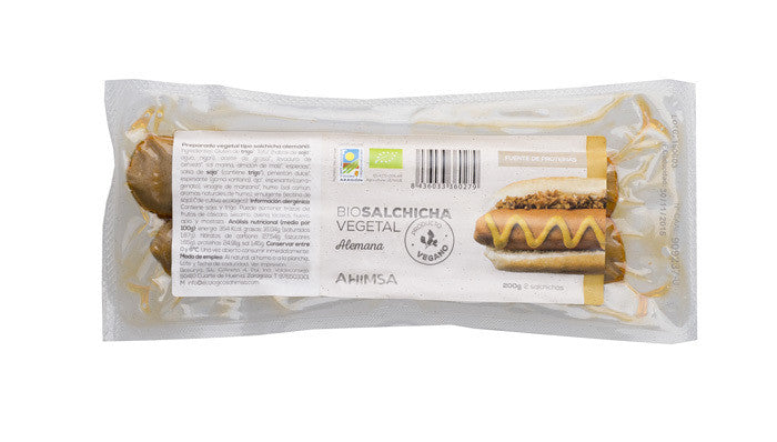 refrig salchicha vegetal alemana bio 200gr