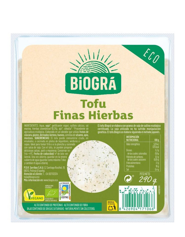 refrig tofu finas hierbas 290 g