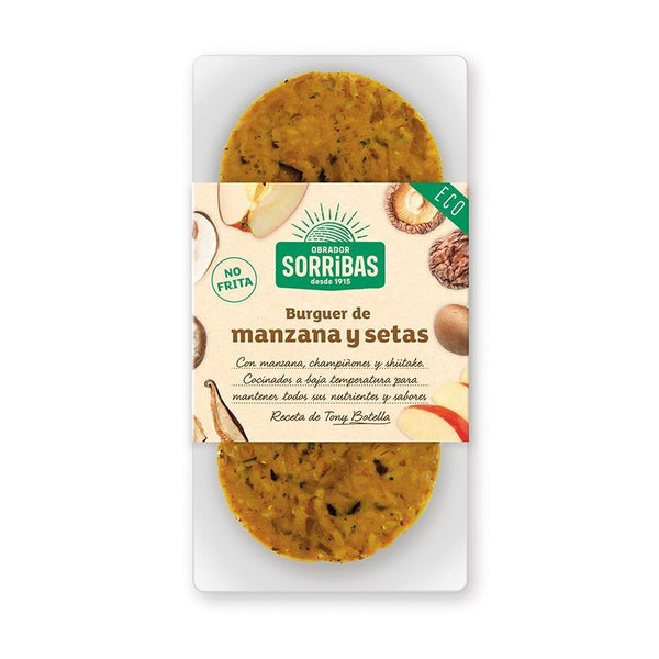 refrig burger vegetal de manzana y setas 200 g