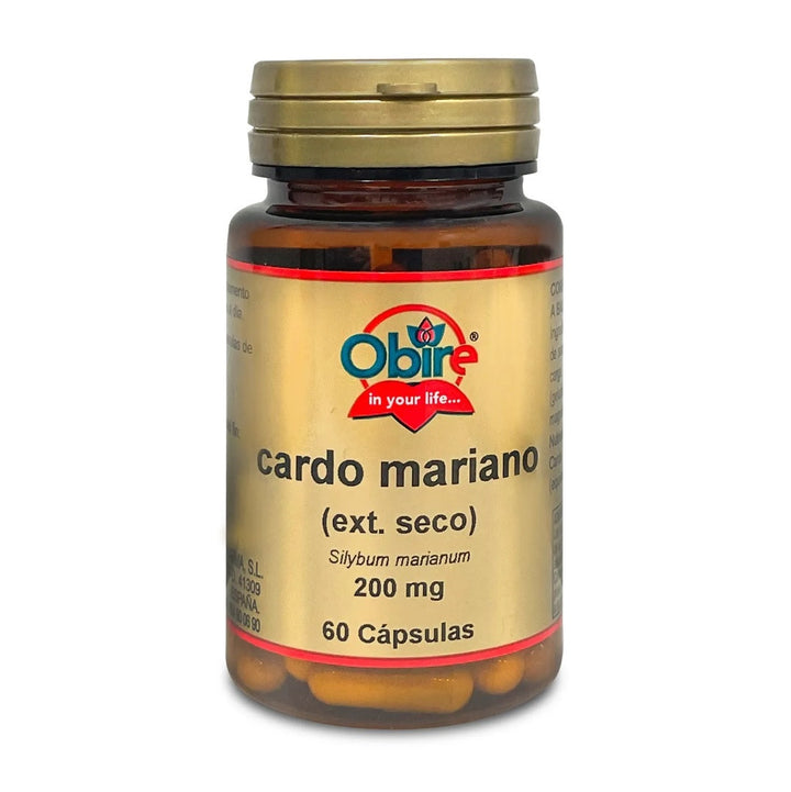 cardo mariano 200mg ext seco 60 capsulas