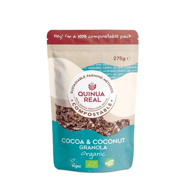 cereales granola con cacao y coco 275 gr