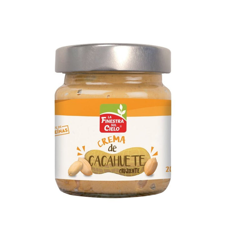 crema de cacahuetes bio 200 gr