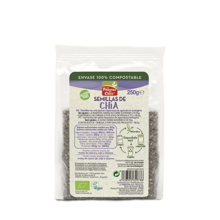 semillas de chia bio 250gr